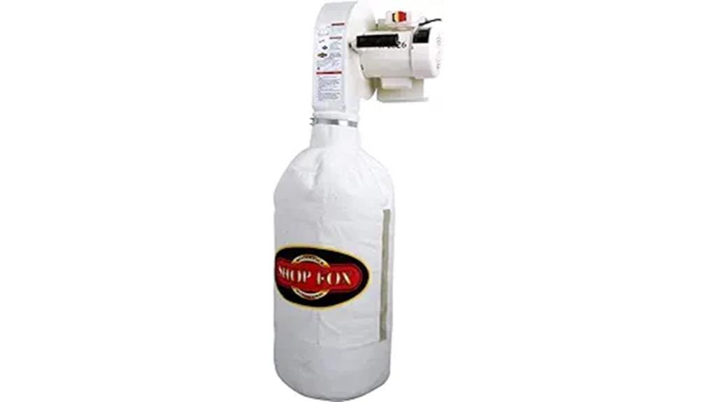 shop fox dust collector