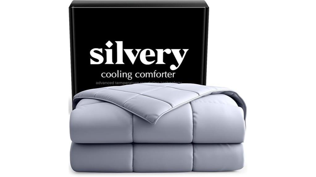 silver infused cooling comforter