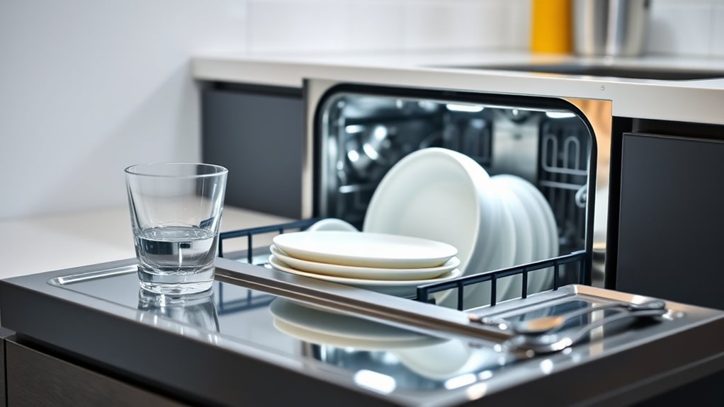small dishwashers with sanitizing