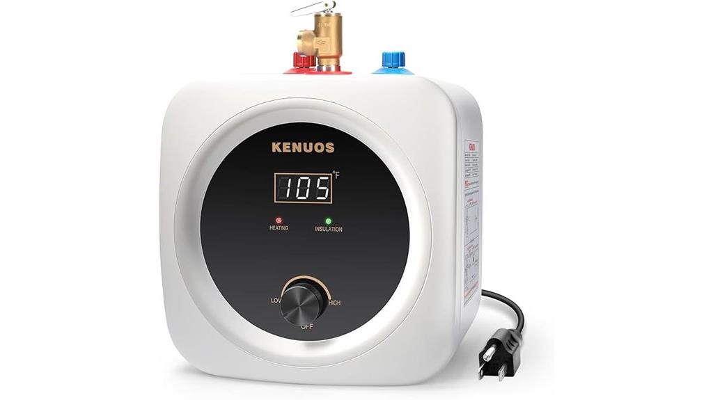 small electric water heater