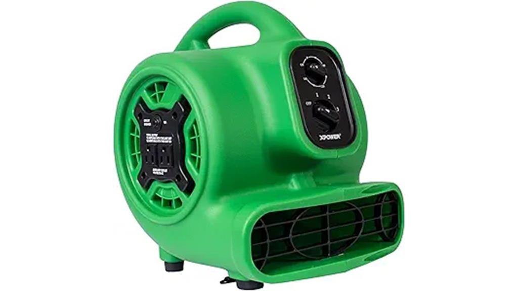 small green air blower