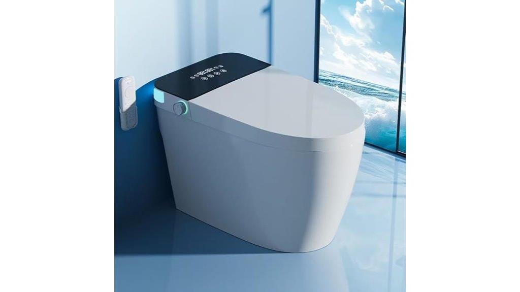 smart tankless toilet