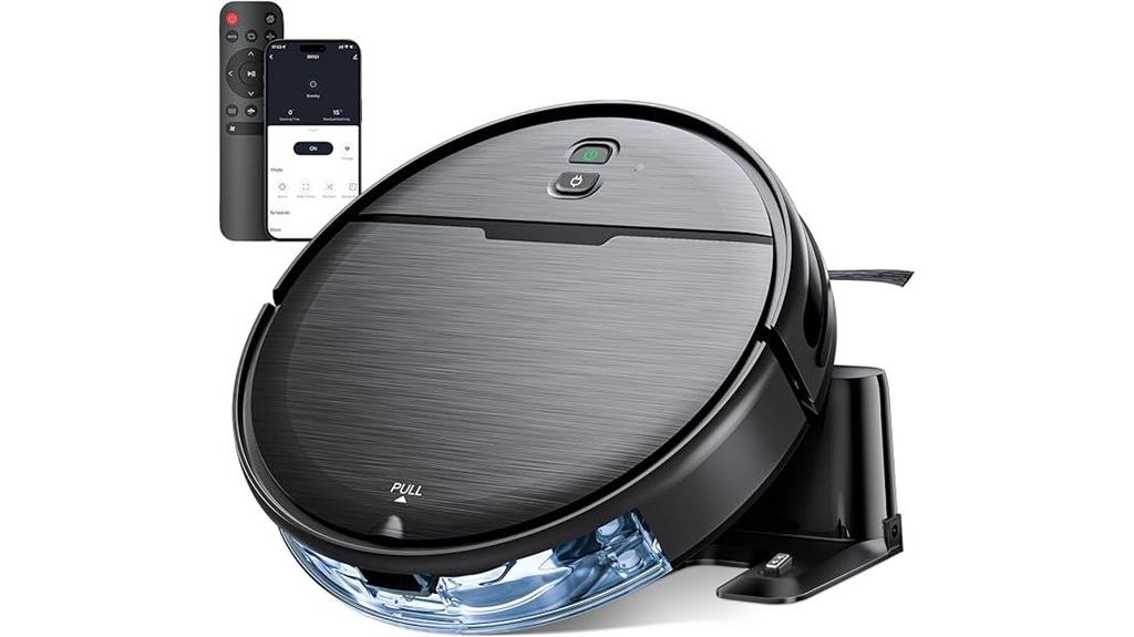 smart wifi self charging cleaner