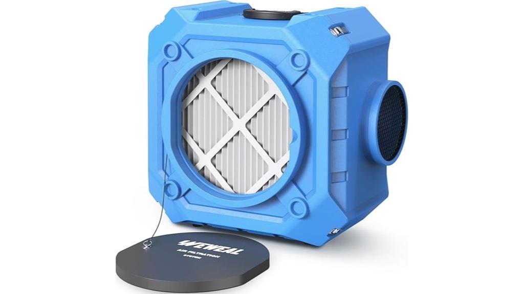 three stage commercial air filtration