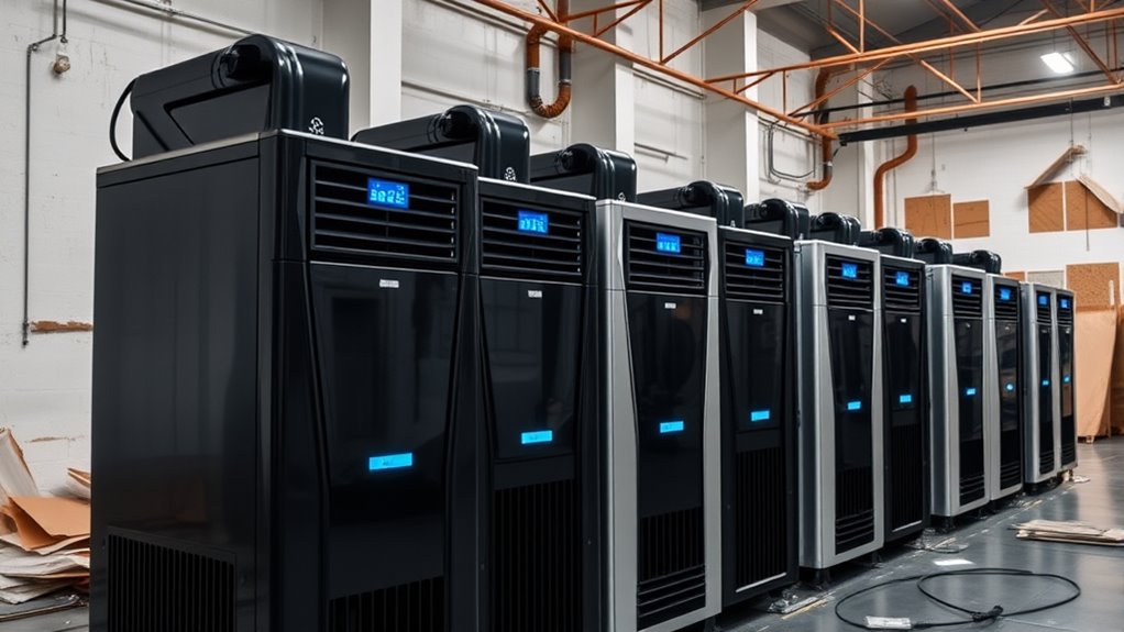 top commercial water damage dehumidifiers