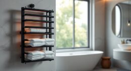 top hardwired towel warmers
