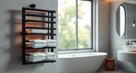 top hardwired towel warmers