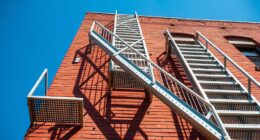 top heavy duty fire escape ladders