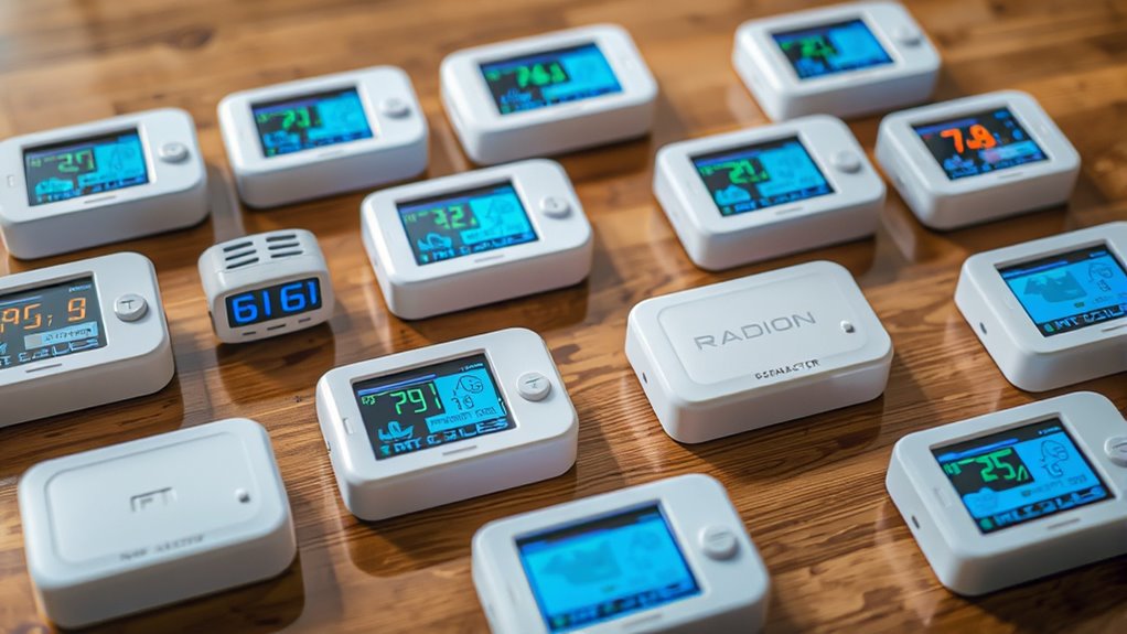 top radon detectors list