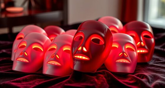 top red light face masks