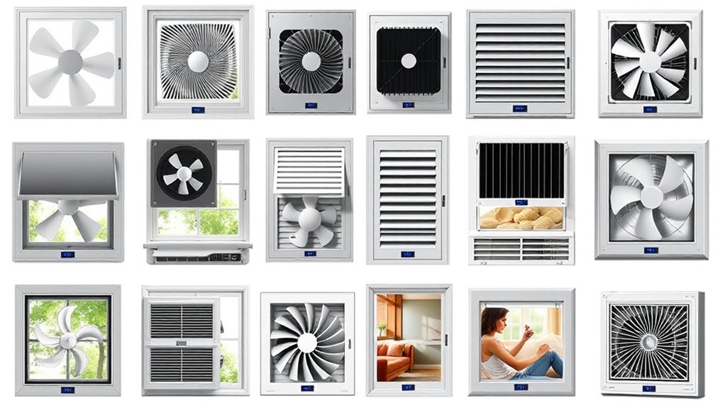 top reversible ventilation fans
