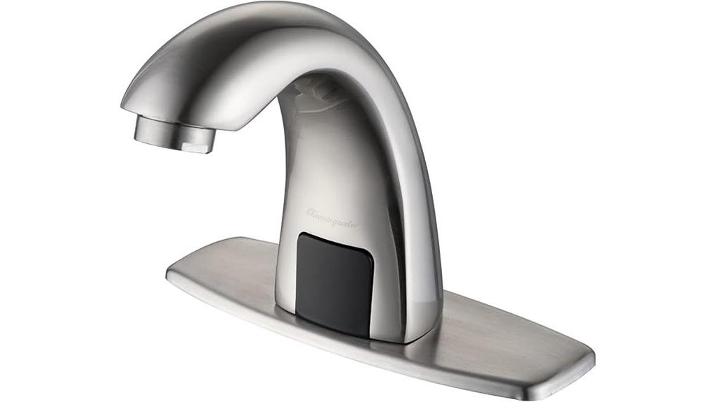 touchless thermostatic sink faucet