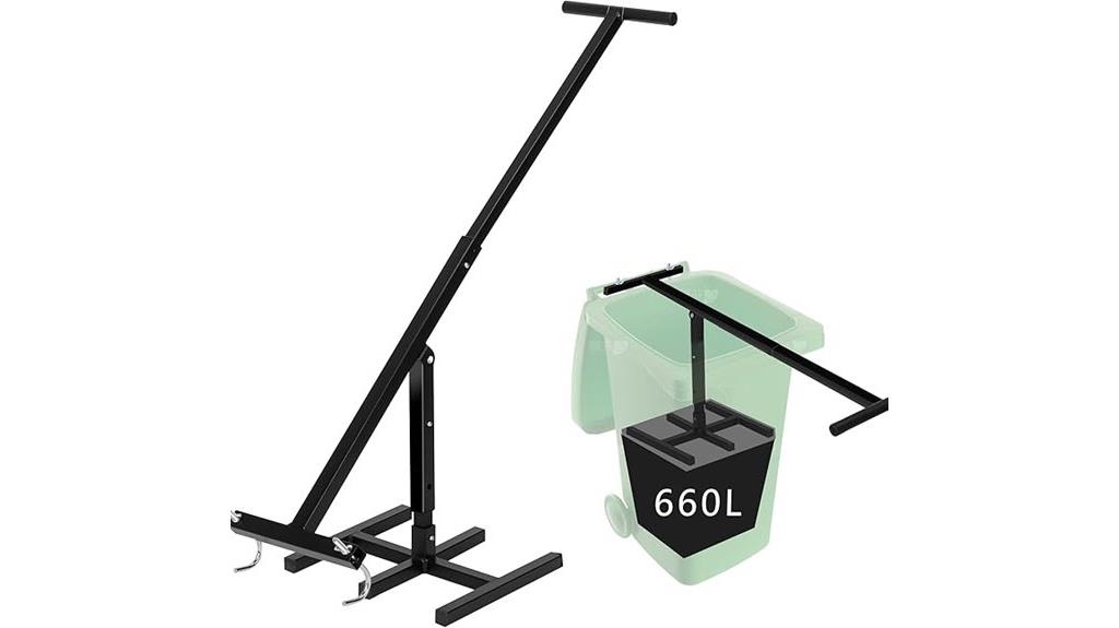 touchless wheelie bin compactor