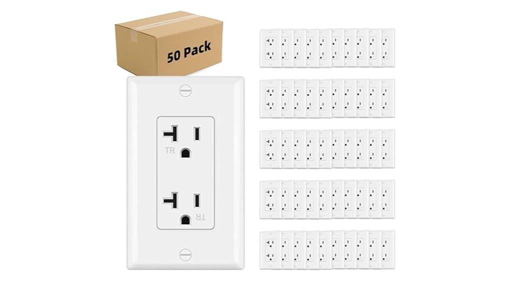twenty amp outlet pack