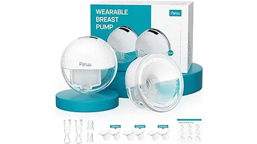 two pack wearable breast pump