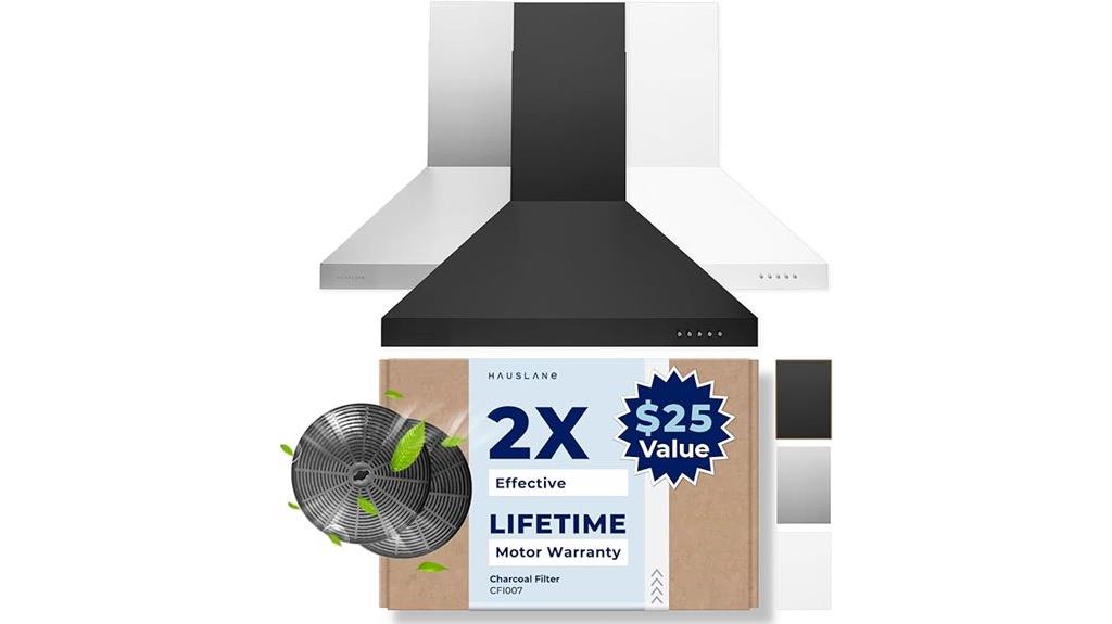 wall mounted 30 inch range hood