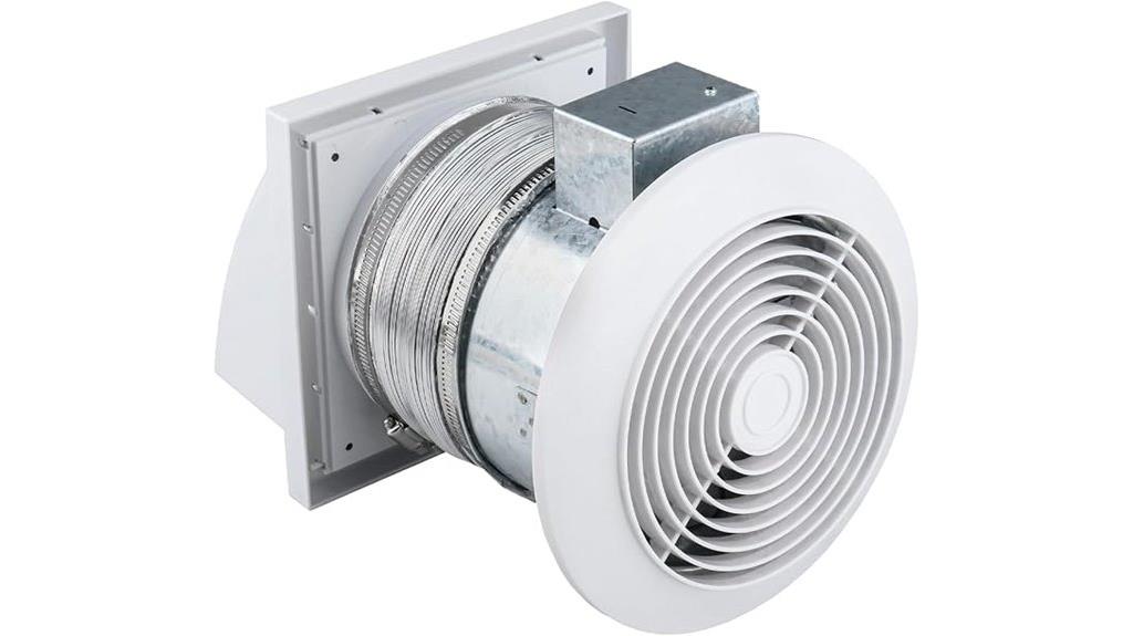 wall mounted 512m exhaust fan