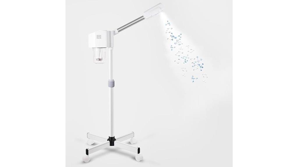 white professional facial steamer