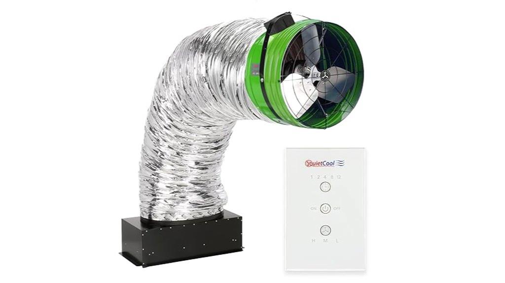 wireless quietcool fan