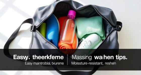 antimicrobial gym bag fabrics