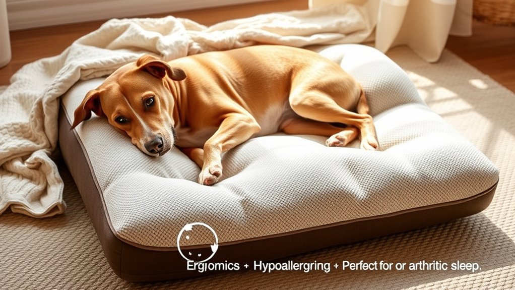 choosing supportive dog pillows