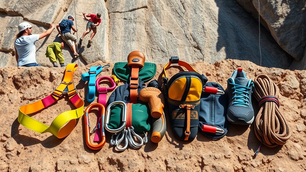 climbing gear selection criteria