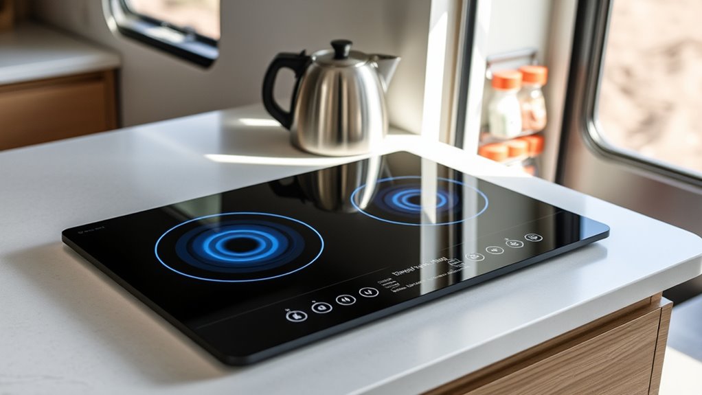 compact efficient safe cooking