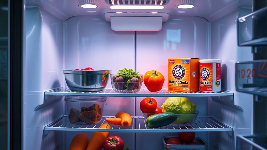 effective fridge odor elimination