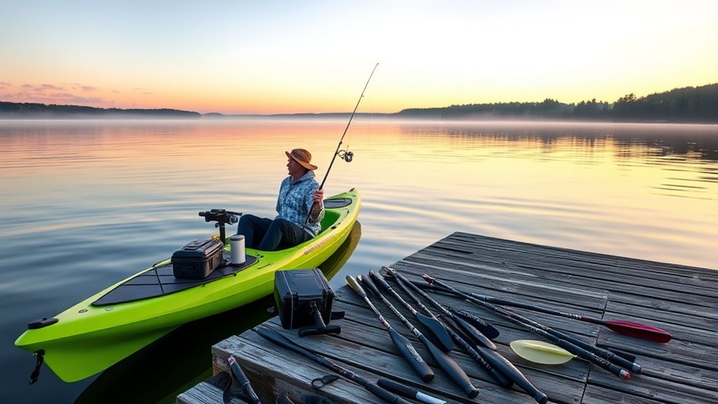 fishing kayak selection factors