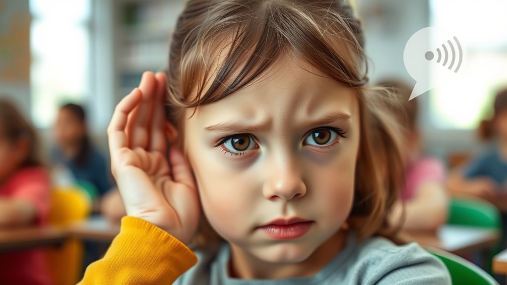 hearing normal understanding difficult