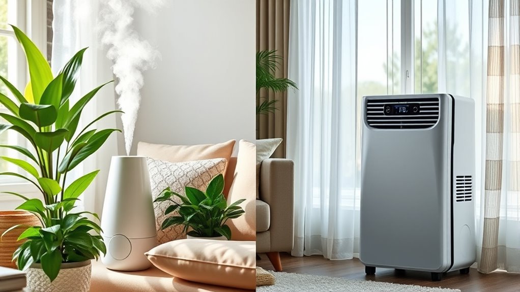 humidifiers and dehumidifiers optimize air quality