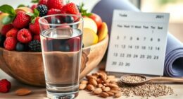 hydration fiber routine