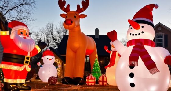 large holiday inflatable decorations