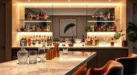 luxurious home bar ideas