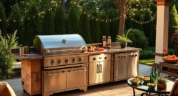 luxury backyard grill options