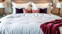 luxury bedding for better sleep