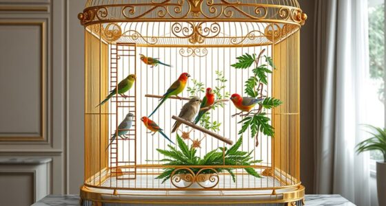luxury bird cage selection