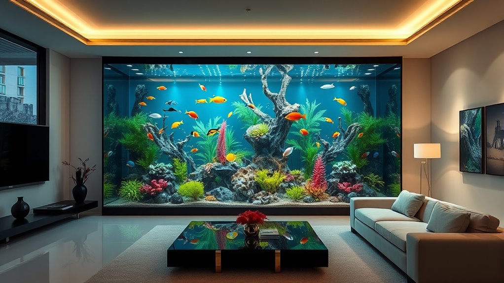 luxury fish tank collection