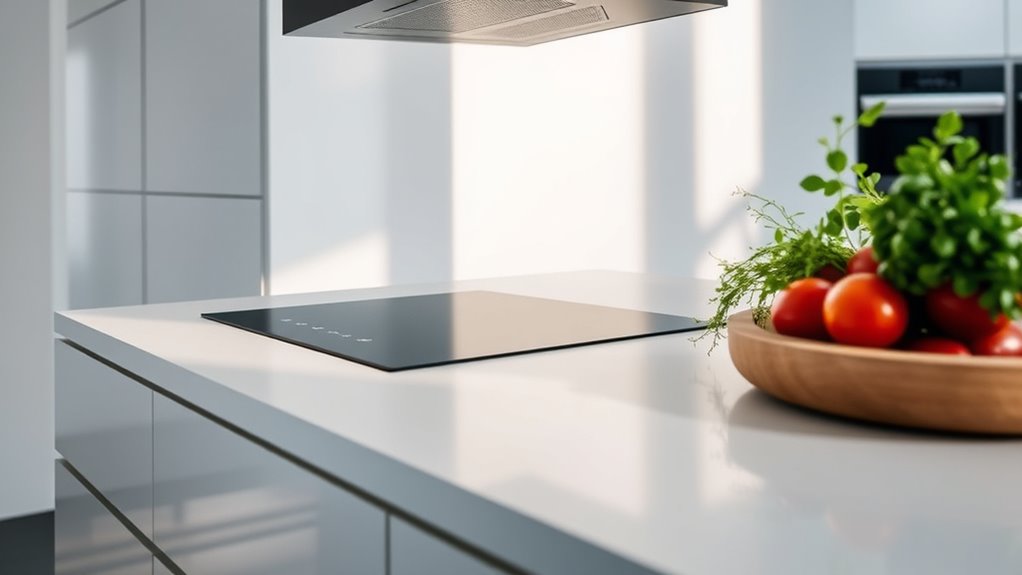 luxury induction cooktops with ventilation