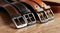 luxury men s leather belt collection