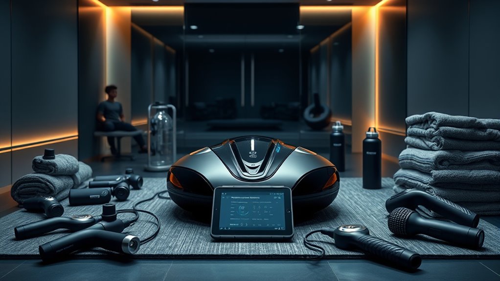 luxury recovery massage devices
