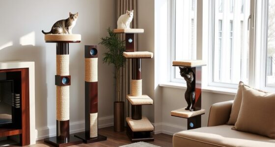 luxury stylish cat scratching posts