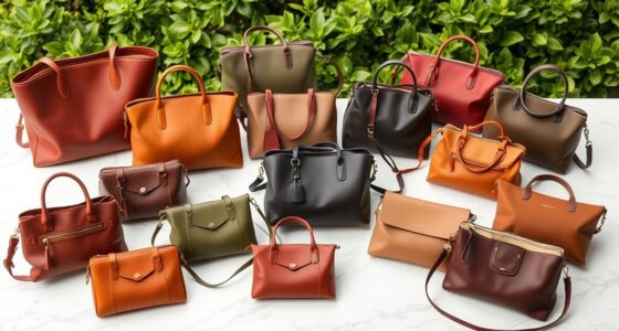 luxury vegan leather handbag collection