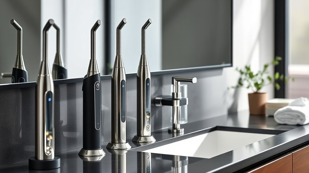 luxury water flosser features