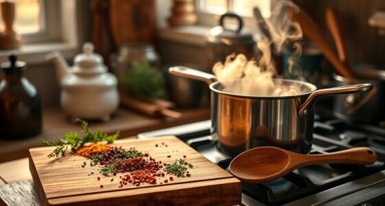 managing cooking scent spread