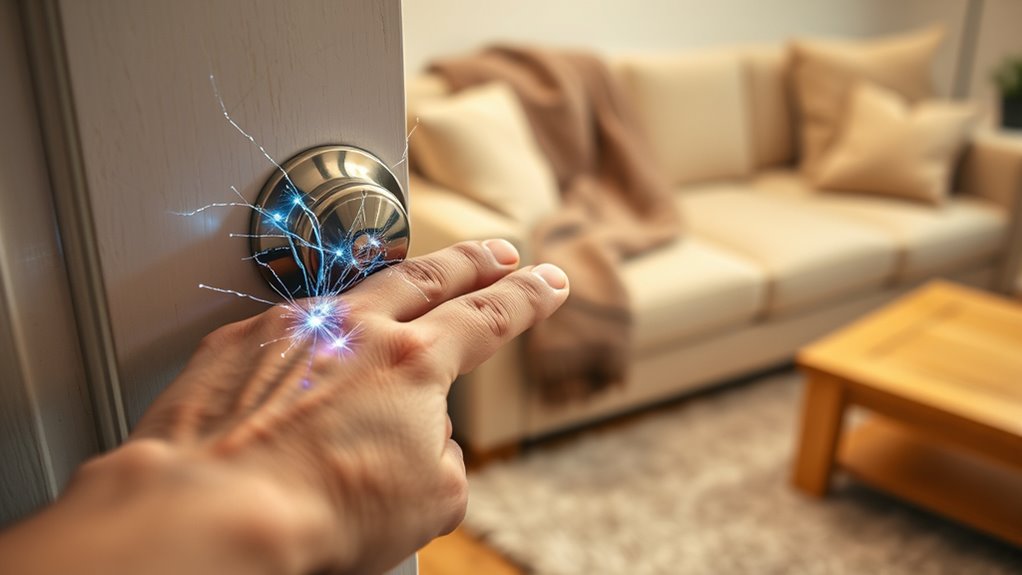 prevent static electricity shocks