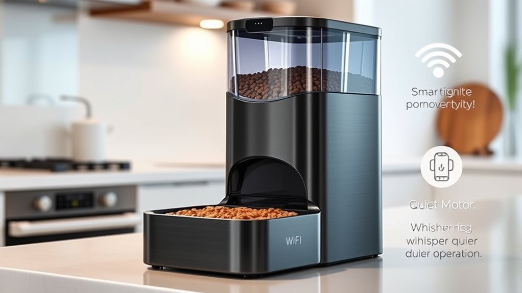 reliable connected pet feeding