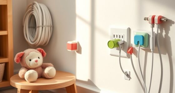 secure outlets and cords