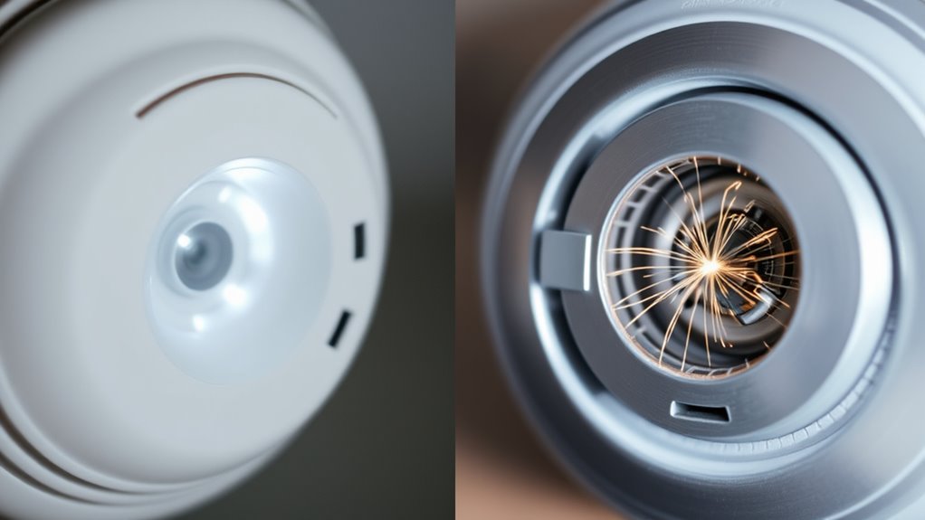 smoke alarm detection types