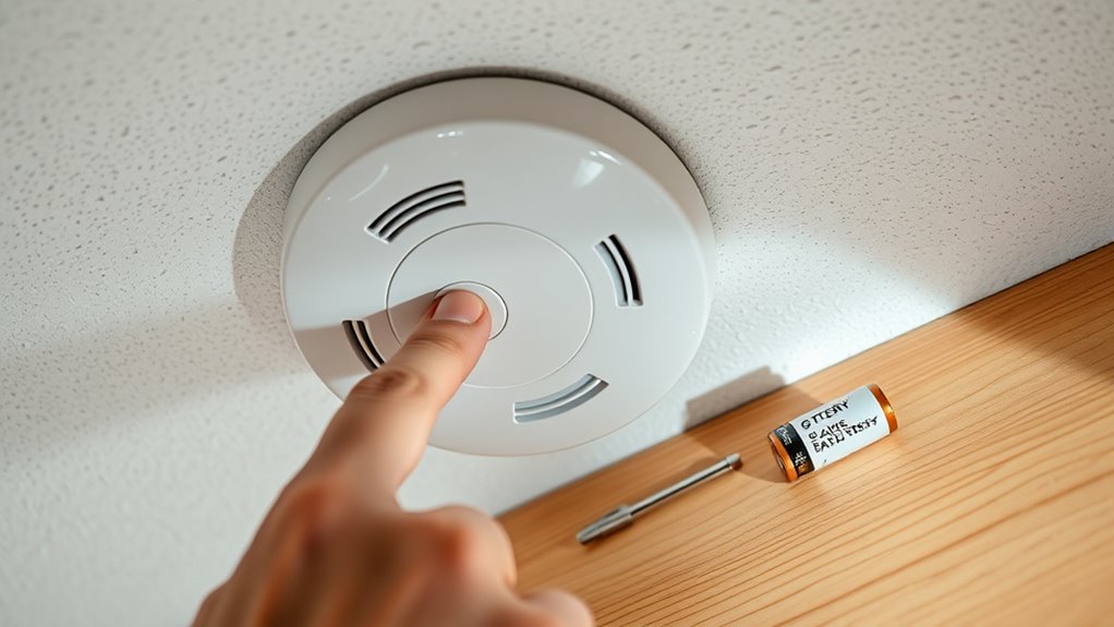 smoke alarm testing procedures